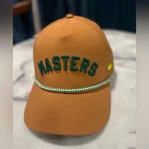 2025 MASTERS Embroidered Rope Hat Augusta National Snapback Golf NEW